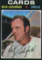 1971 Topps Baseball Cards      396     Dick Schofield